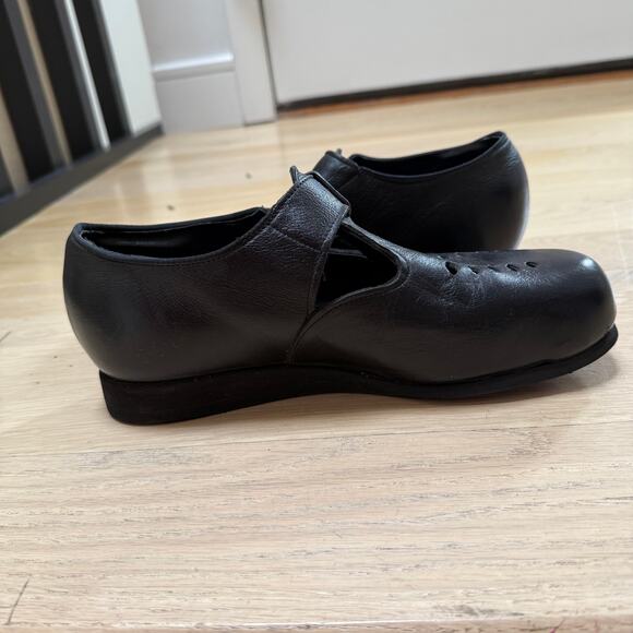 P. W. Minor Womens Orthotic Shoes SZ 9 T Strap Leather Extra Depth Comfort NWOB - Picture 5 of 9